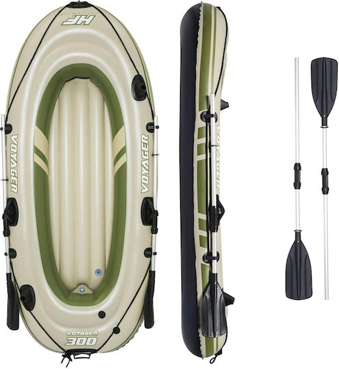 Bestway Inflatable Boat for 2 Adults Green with Paddles 243x102cm