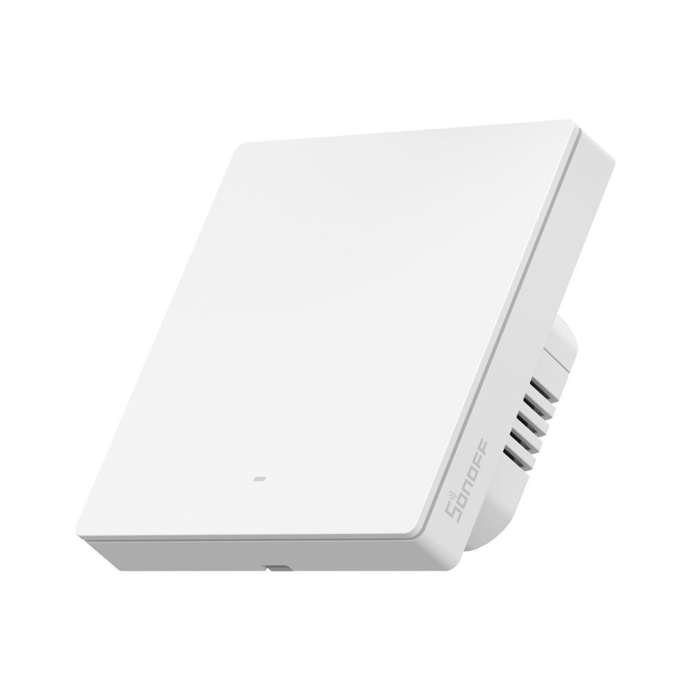 Sonoff Zbm51c86w Διακόπτης Τοίχου Αφής Wi-Fi Μονός με Πλαίσιο Λευκός