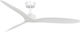 Lucci Air Farron Ανεμιστήρας Οροφής 132cm Λευκός