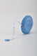 Light Blue Leather Measuring Tape Burda Style
