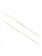 Ios Gold Chain Neck 14K Thin Thickness 1.5mm and Length 50cm