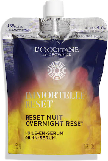L'Occitane Immortelle Overnight Reset Refill Αντιγηραντικό Serum Προσώπου 30ml