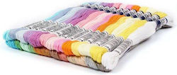Mouline Set 50 Pieces 8m Length Each Puppets Light Colors Pastel
