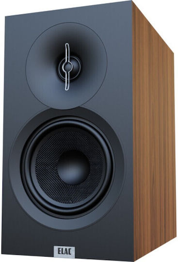 Elac Debut B5.3 Paar Hi-Fi Lautsprecher Buch selbst 120W 2 Anzahl von Fahrern B17.2xT26.7xH31.1cm. Walnut Brushed Vinyl