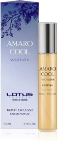 Lotus Eau De Perfume 004 Amaro Cool Woman 33ml