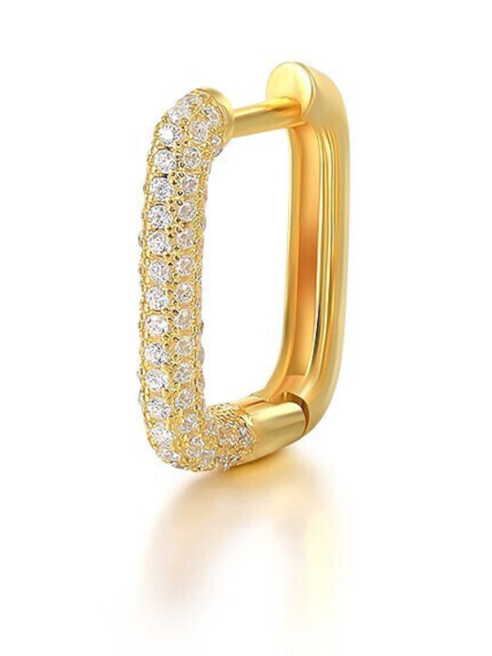 Atofio Kosmima Earrings made of Silver Gold Plated Atofio Kosmima Earrings made of Silver Gold Plated