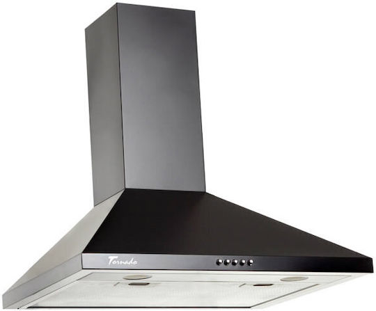 Tornado Kent 750 (50) LED Απορροφητήρας Καμινάδα 50cm Μαύρος