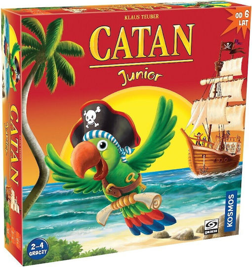 Board Game Catan Junior for 2-4 Players 6+ Years Old (PL) Galakta