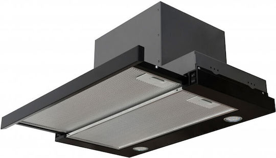 Tornado Solano 860 (60) Schiebbarer Dunstabzug 60cm Schwarz