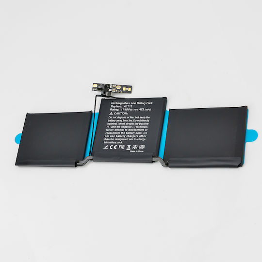 Συμβατή Μπαταρία A1713 Apple Macbook Pro 13" 2016-2017 A1708 4781mah