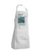 Koupakoupa Bombardiro Crocodilo Ποδιά Κουζίνας Λευκή 22x40cm KP_30865_apron-bbq-adult