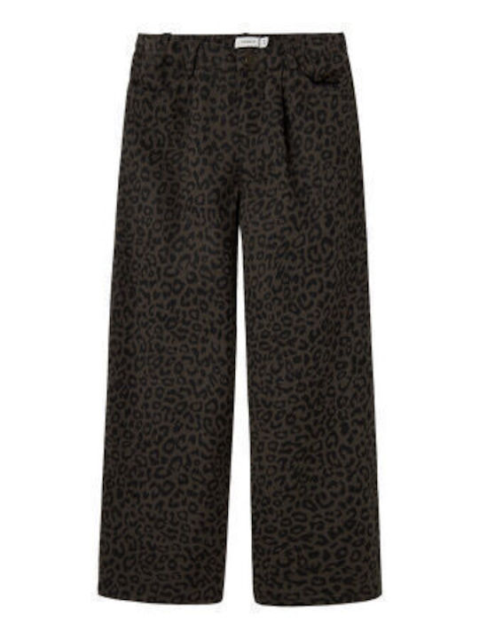 Kids' Denim Pants Brown