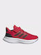 Ultrarun 5 El C Kids Sports Shoes Running with Hoop & Loop Closure Red