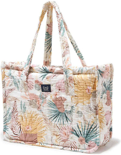 La Millou Shoulder/Hand Diaper Bag Mommy Beige 47x15x38cm.