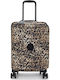 Kipling Spontaneous Koffer Kabine Wild Leopard mit 4 Räder Höhe 55cm