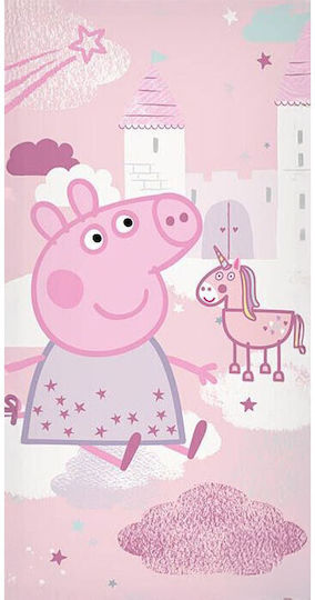 Peppa Pig Детска Кърпа За Баня Плажна Кърпа 70x140см