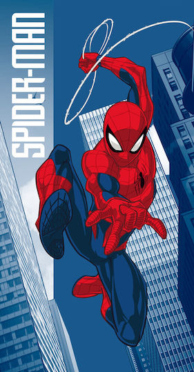 Spiderman Jump Badetuch Strandtuch 70x140cm