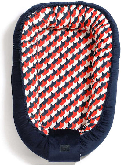 La Millou First Class Baby Nest Μπλε Κόκκινο 70x75cm