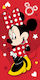 Disney Minnie Pretty In Red Bath Towel Beach To...