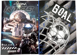 Gim Notebook Ruled B5 40 Sheets Football Spacem...