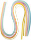 Paper Quilling Pastel 50x0.6cm 80 G/m2 Tab-Bag 100 Pieces