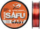 Fishing Line Yuki Safu Cast 0.23mm 0.57mm