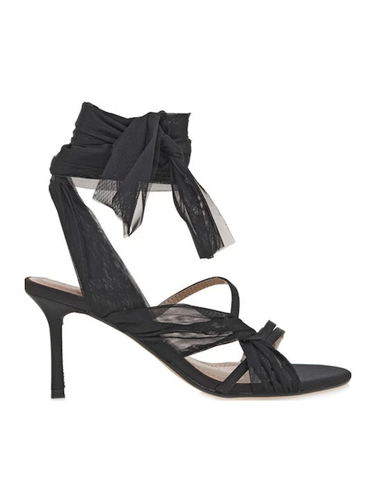 Leder Sandalen Schwarz