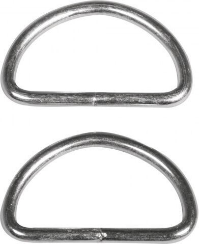 Μεταλλικα Χερουλια Ημι-στρογγυλα 4.5x2.6cm 2tem