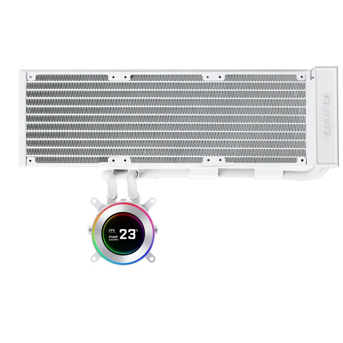 Lian Li Hydroshift Ii Lcd 360 No Fans White Aio Cpu Liquid Cooler