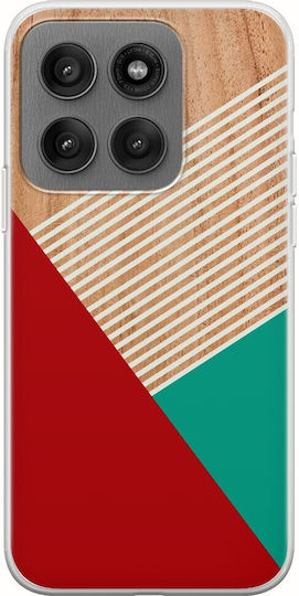 Триъгълници Линии Motorola Edge 60 Pro 5G Гъвкав TPU Прозрачен Силикон