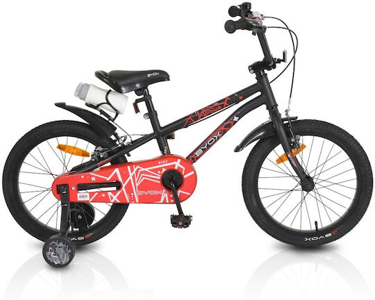 Byox Pixy 18" Kinder Fahrrad BMX Schwarz