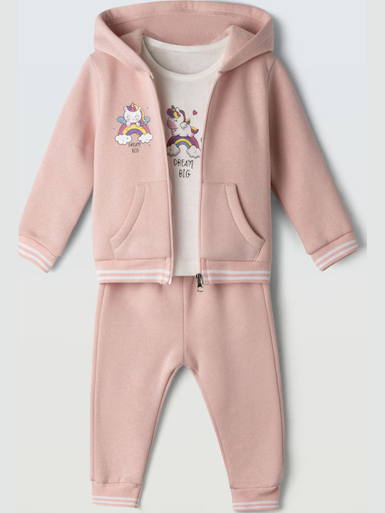 Evita Kinder Sweatpants Set - Jogginganzug Pink
