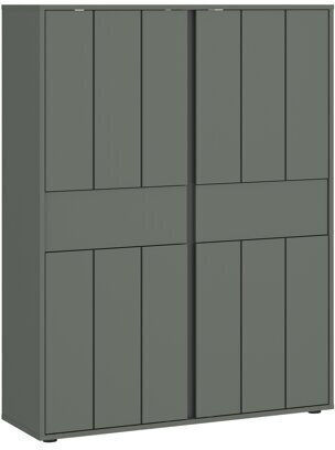 Библиотека Vircoro 100 Зелена, Антрацит 103x40x140см