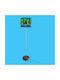 Oxygen Blue Neon Lampa de podea cu Soclu pentru Bec E27 Albastru