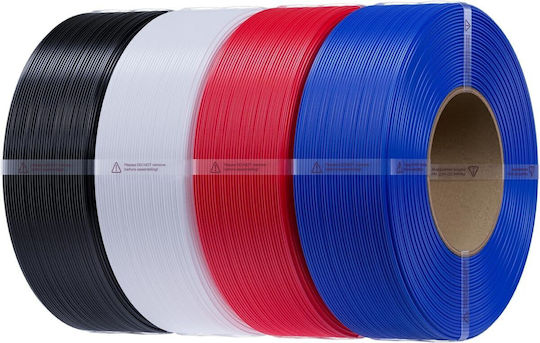Creality3D CR-PETG 3D Printer Filament 1.75mm Μαύρο Λευκό Κόκκινο Μπλε 4kg (Refill)