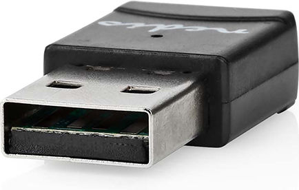 Nedis WSNWM610BK USB Network Adapter with Wireless Wi-Fi Connection 600Mbps