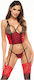 Beauty Night Olena Corset Roșu