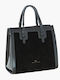 Damentasche Schultertasche Schwarz