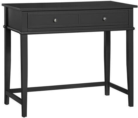 Desk Sonfivo 100 Wooden Black Velvet-Black Metal 92x46x76cm