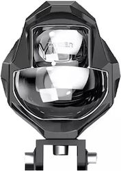 Led Προβολάκι Μοτοσυκλέτας 45w Διπλής Σκάλας Novsight A500-wl13-3-α