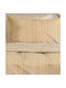Melinen Mateo Σετ Μαξιλαροθήκες με Φάσα Beige 50x70εκ.