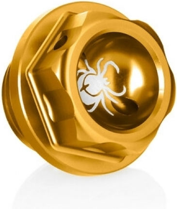 Paraxite Motorcycle Oil Filler Cap Moto Aluminum M20x2.5 Gold Colour Paraxite 1 Pc L.poc002g