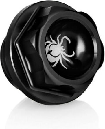 Paraxite Motorcycle Oil Filler Cap Aluminum M20x2.5 Black Colour Paraxite 1 Pc L.poc002n