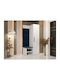 Hartford 524 Entry Furniture with Mirror & Hanger 82x50x191cm