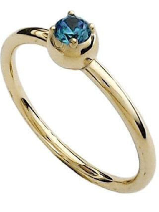 Single Stone from Gold 14K