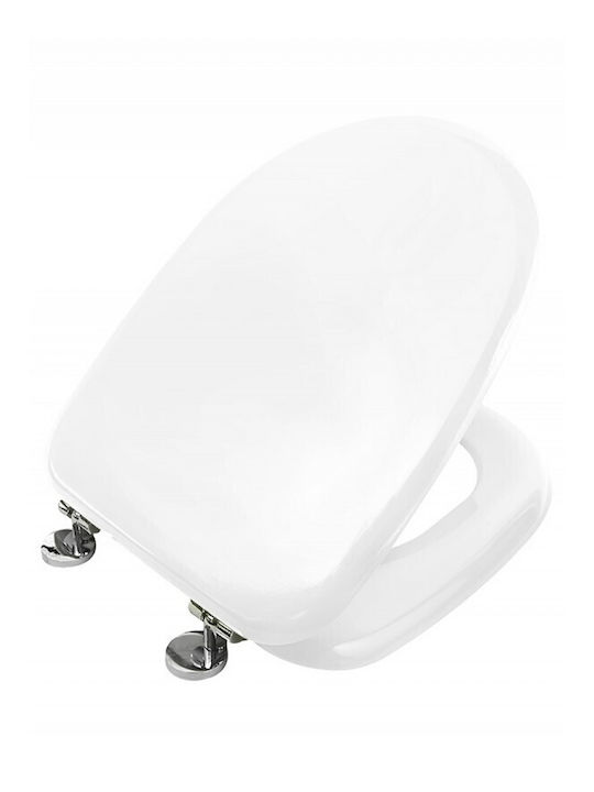 EVIOP Bakelite Toilet Seat White Irida 04cm
