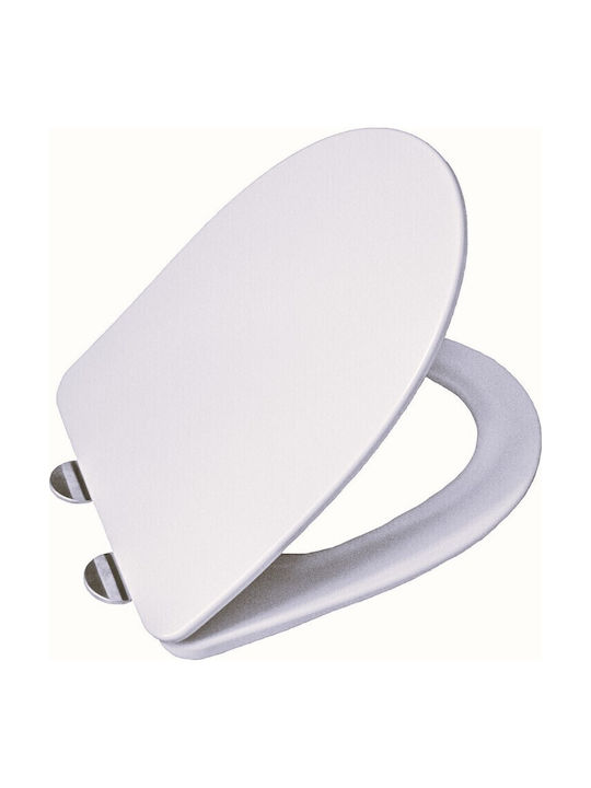ΕΒΙΟΠ Καπάκι Λεκάνης Soft Close από Βακελίτη Λευκό