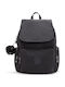 Kipling City Zip Μαύρο