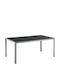 Tisch Stabil Black, Silver 91x71cm