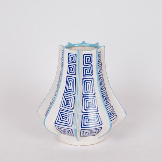 Eurolamp Διακοσμητικό Βάζο Keramik Weiß 22x22x25cm 1Stück